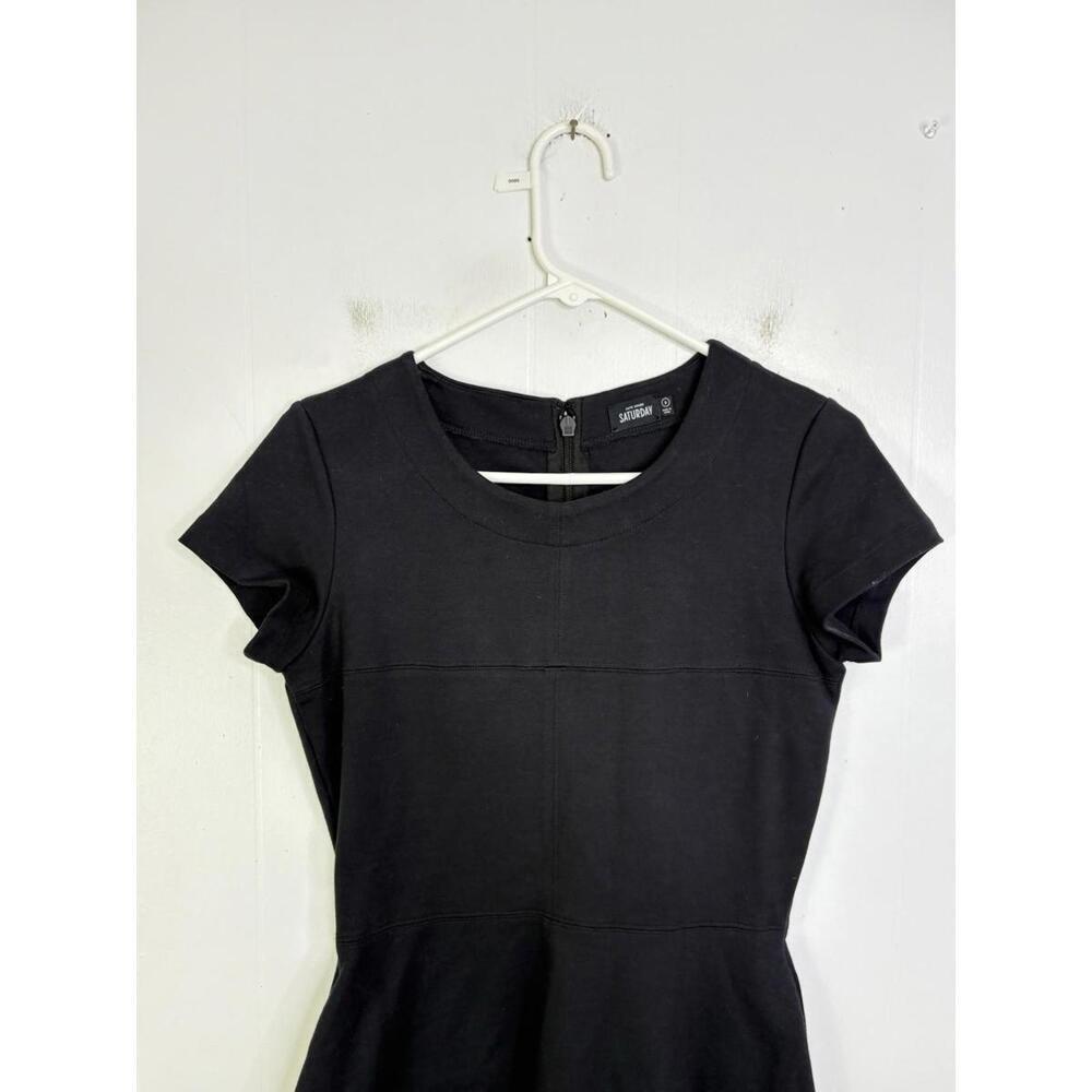 Kate Spade Dress Womens Small Saturday Ponte Skater Capsule Little Black Dress - Picture 8 of 8
